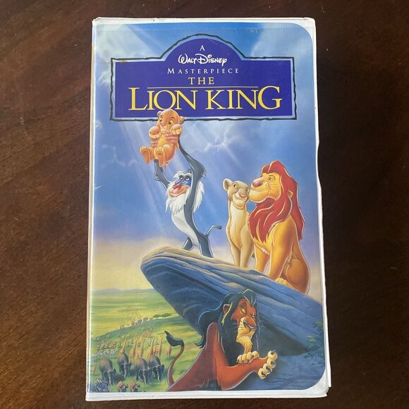 The Lion King 1994 Walt Disney Masterpiece Collection VHS Video Tape Clamshell - Picture 1 of 7